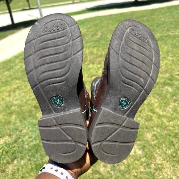 Ariat Fatbaby Heritage Dapper Western Boots Women’s Size‎ 6.5 Royal Chocolate - Picture 6 of 16